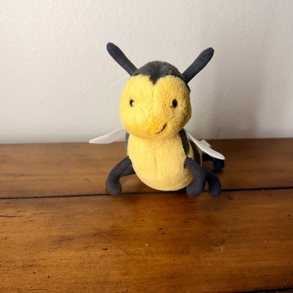 Jellycat Brynlee Bee Plush Small Bumblebee 8"  B3BEE Stuffed Animal Toy Retired